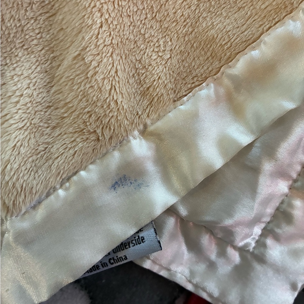 Seattle Seahawks Tan Bear Blanket - Picture 3 of 3
